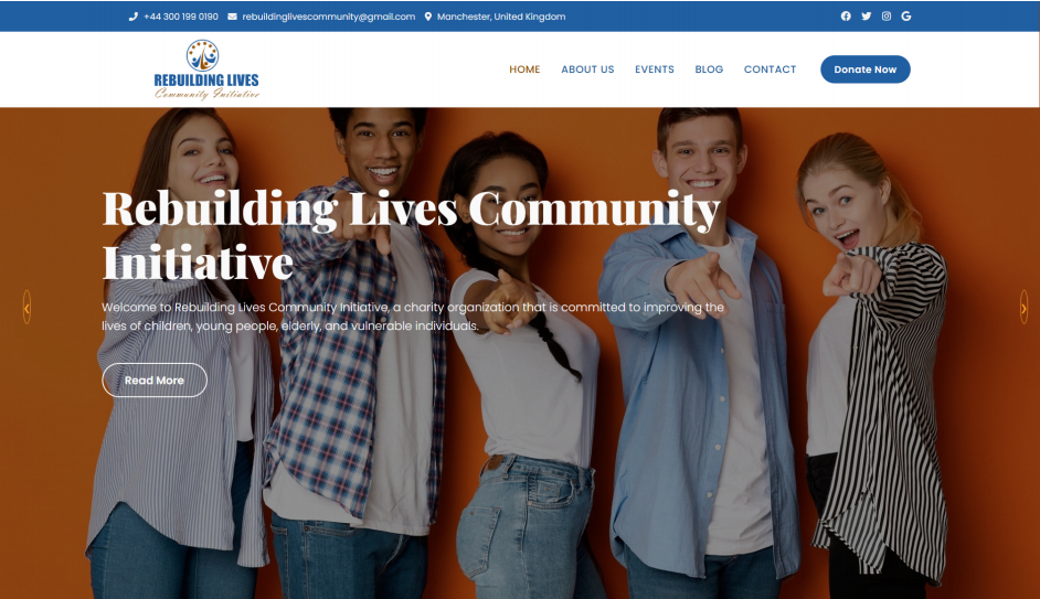 Rebuilding Lives Community Initiative