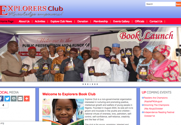 Explorers Book Club
